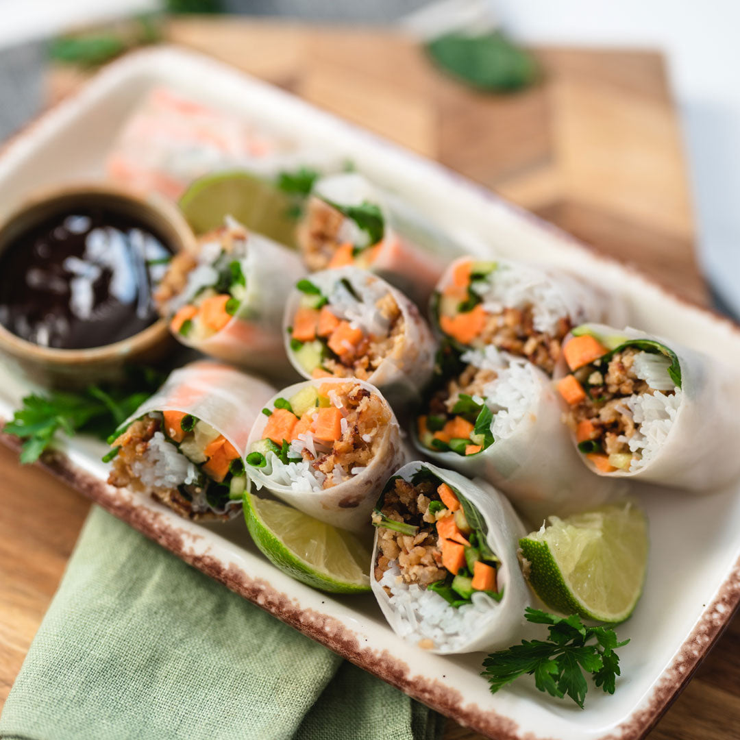 Pork Rice Paper Rolls &ndash; Deliciou
