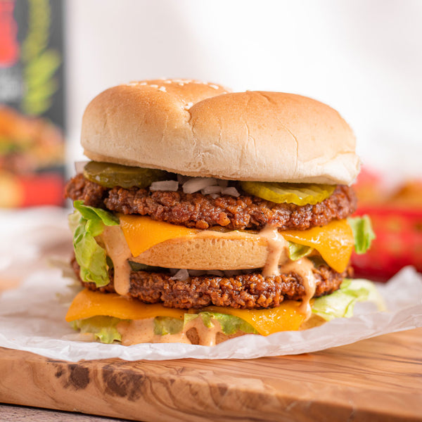 Ultimate Vegan Beef Burger